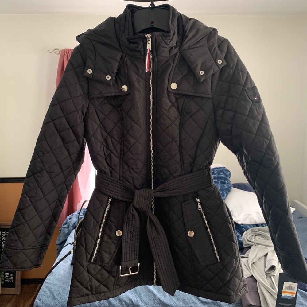 Black “Tommy Hilfiger” Jacket